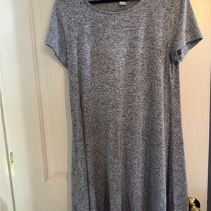 Old Navy Heather Gray Women's Swing Dress